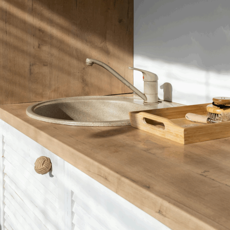 Load the dishwasher or empty the sink