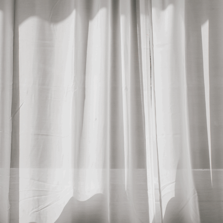 A fabric wall hanging or Japanese-style noren curtain for your area