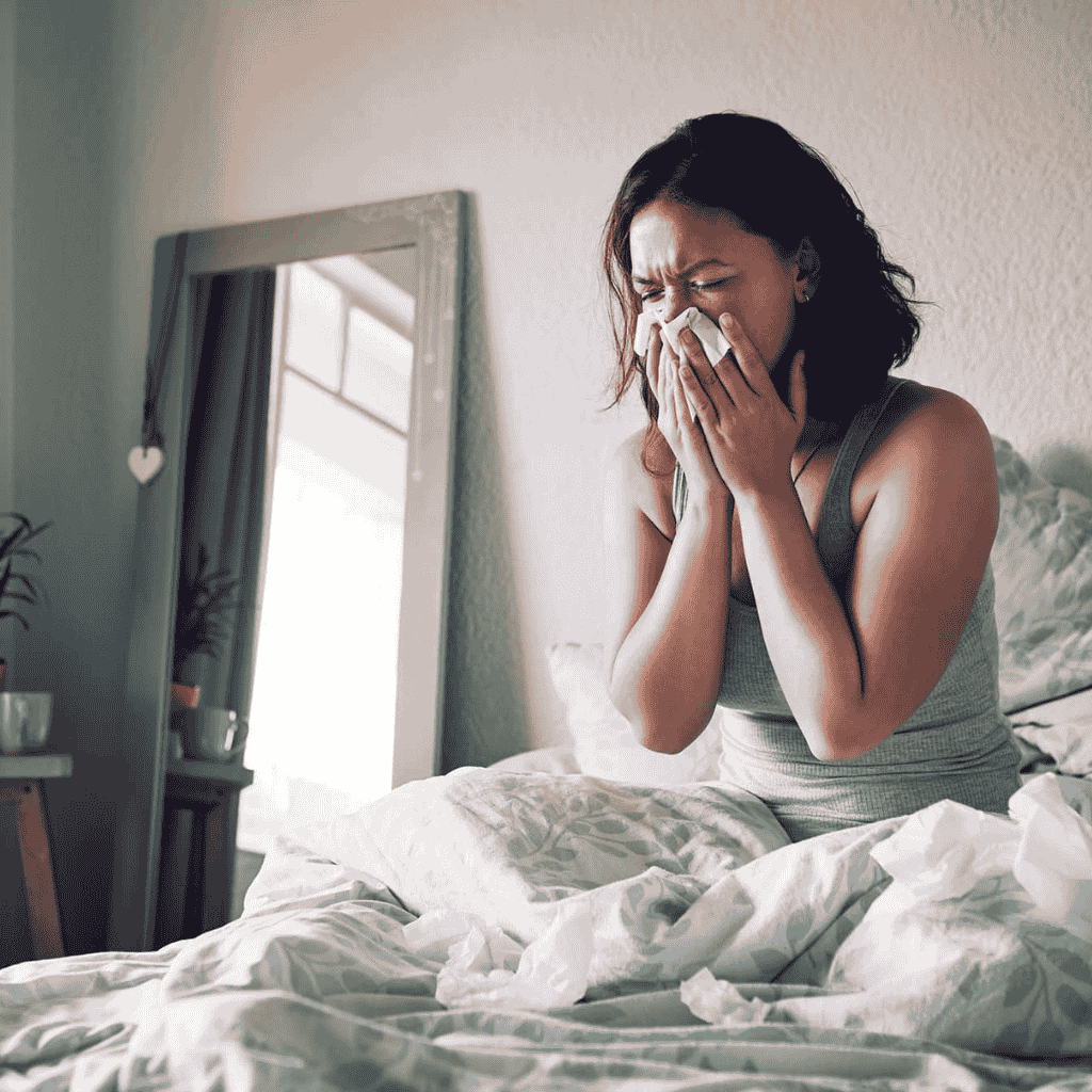 bedroom humidity sleep sneezing allergy high humidity